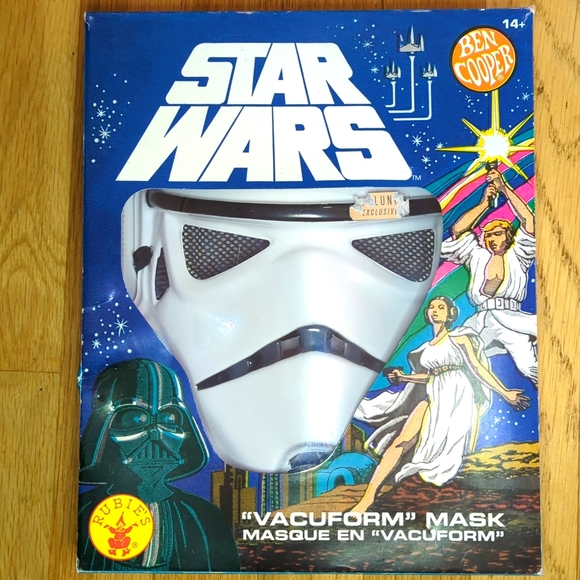 Ben Cooper Star Wars Stormtrooper Mask - Picture 2 of 5